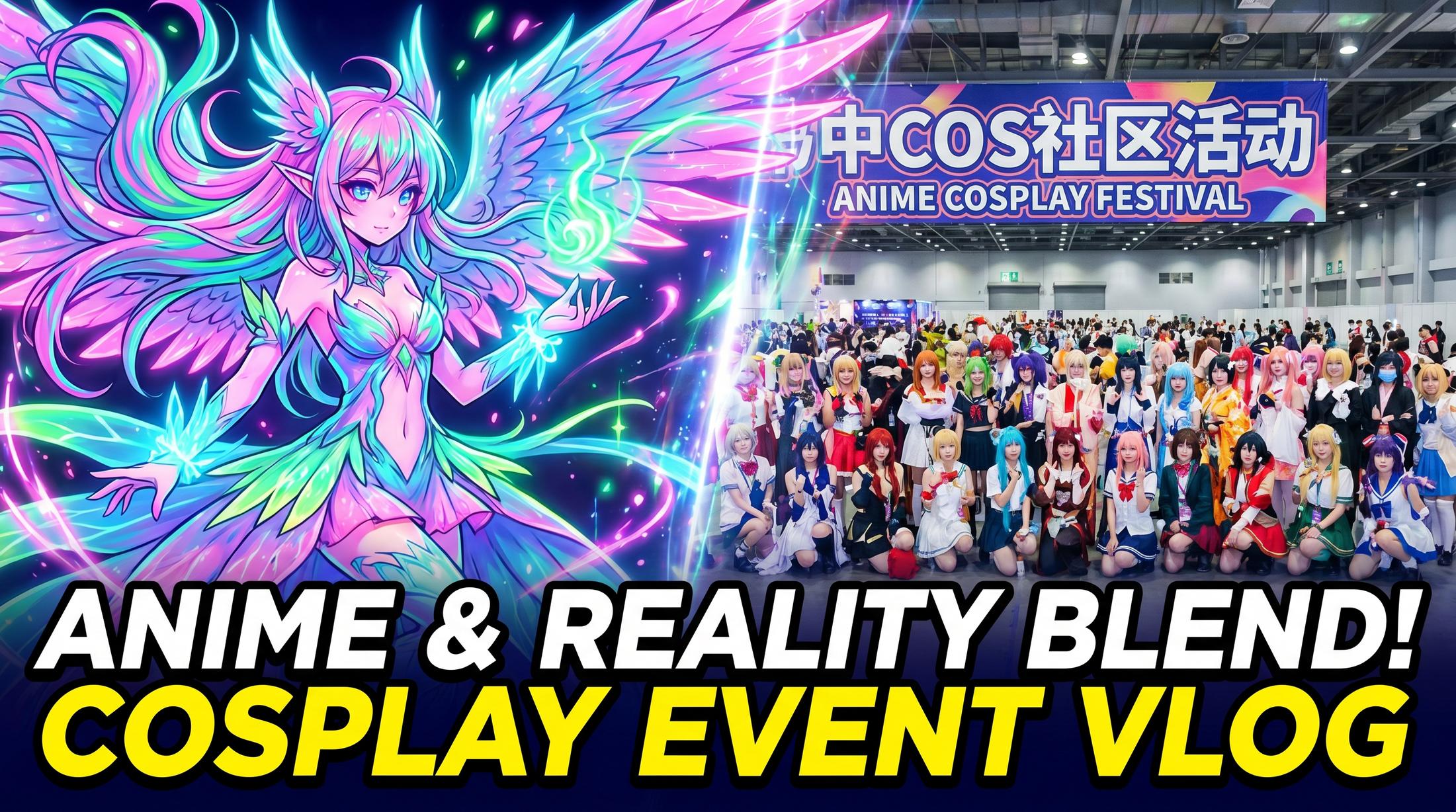 偷拍二次元：漫展Cosplay活动合影